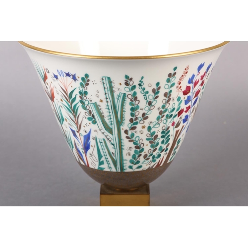 93 - AFTER EMILE-JACQUES RUHLMANN (1879-1933), Sevres Vase No3, from a original design 1925-30, porcelain... 