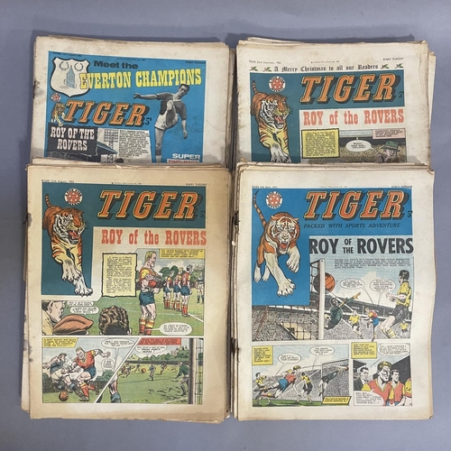 203 - A collection of early 1960s Tiger comics including 40 consecutive issues from 7th July 1962 to 30th ... 