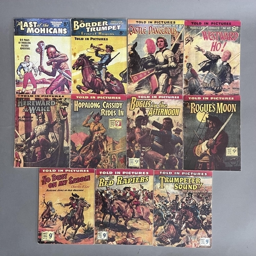 192 - A collection of 33 assorted pocket book format title reprints, including Thriller Comics Library 15,... 