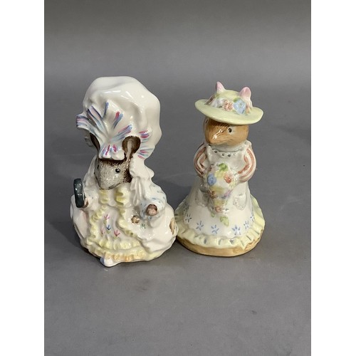 71 - A collection of Beatrix potter figures by Royal Doulton and Royal Albert including Mr Toad Flax, Lad... 