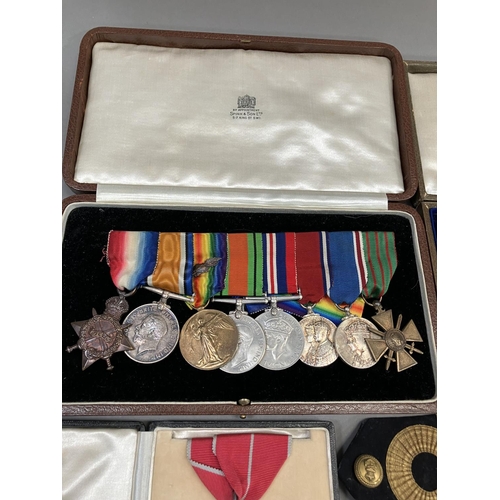 1 - WWI and WWII medal group and Military CBE awarded to E.W. Whittington-Ince PayR Lt.CM, British Comma... 