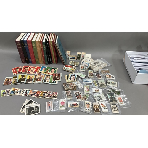 162 - A quantity of A&BC, Wills, Players and other cigarette cards together with cigarette card reference ... 