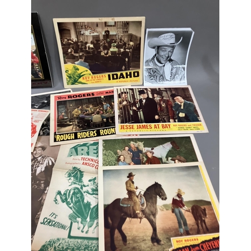 169 - Republic Picture film posters, Roy Rogers Starring in 'Man From Cheyenne', The Golden Stallion', 'Ro... 