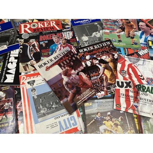 171 - Sunderland FC Zuddiv programmes, home and away, and Premiership programmes, an assortment earliest d... 