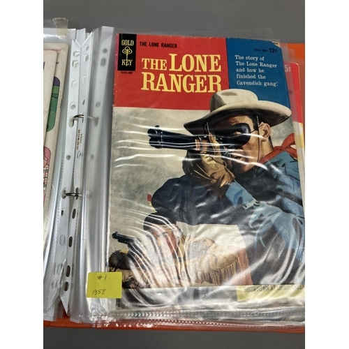 170 - The Lone Ranger: seven Dell and Gold Key comics c1955-60, eight Topps Comics The Lone Ranger and Ton... 