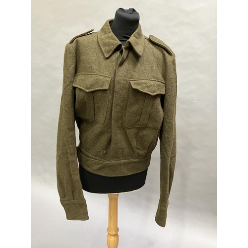 13 - A British Army 1960 battle dress blouse