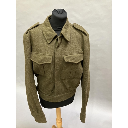 13 - A British Army 1960 battle dress blouse