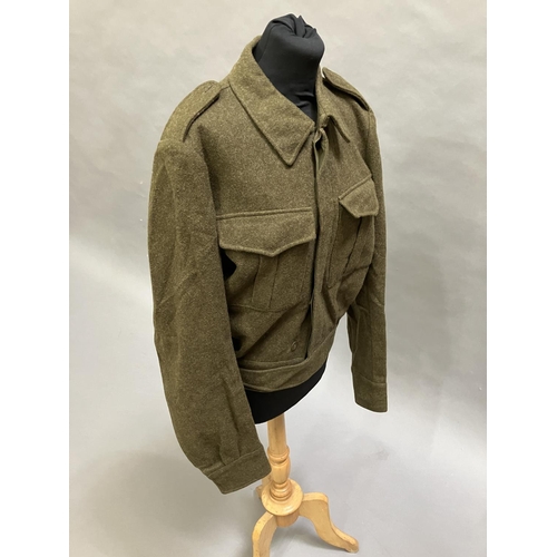 13 - A British Army 1960 battle dress blouse