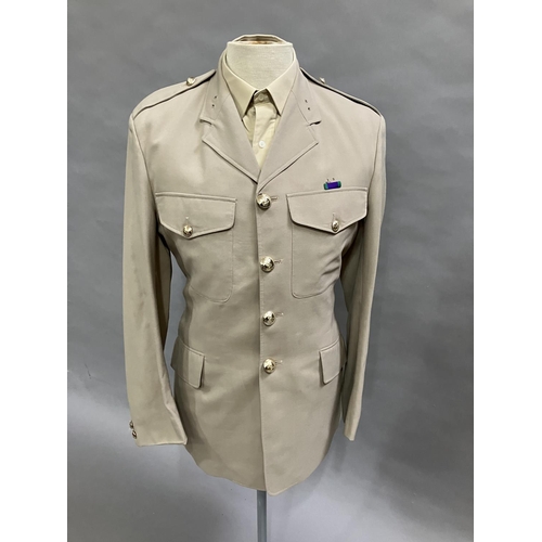 18 - An REME service tunic with shirt and tie