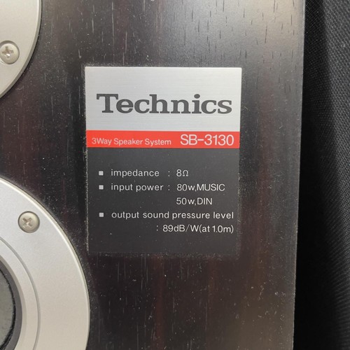 51 - A Technics separates tower system hifi, comprising of SL-Q210 direct drive turntable, SU-Z55 integra... 