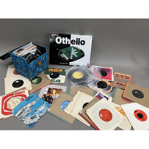 54 - A collection of 7” singles from the 60s and 70s, including Another Day by Paul McCartney, Keep On Da... 