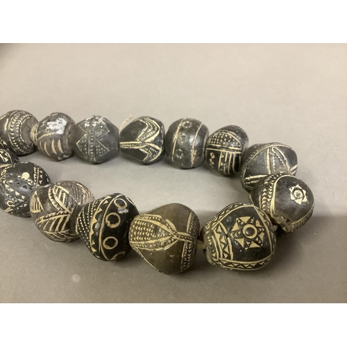 185 - Trade Beads: the following 20 lots are from a small private collection mainly sourced in Northern Eu... 