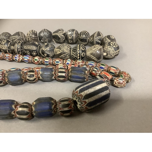 185 - Trade Beads: the following 20 lots are from a small private collection mainly sourced in Northern Eu... 