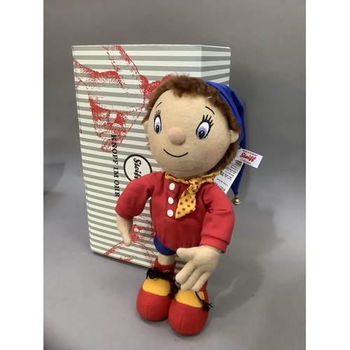 135 - A Steiff mohair plush figure of the Enid Blyton-inspired Cosgrove TV series ‘Noddy’, number 407 of 1... 