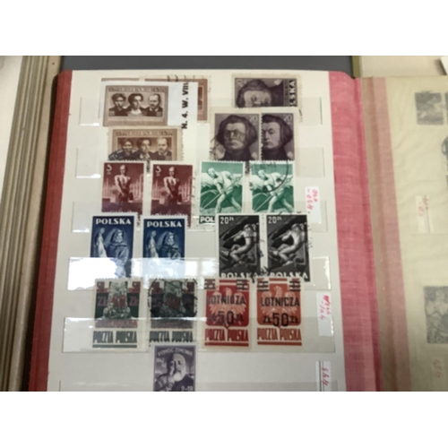 181 - Poland stamp collection 1944-1986, contained in eleven date marked stock books, a well presented and... 