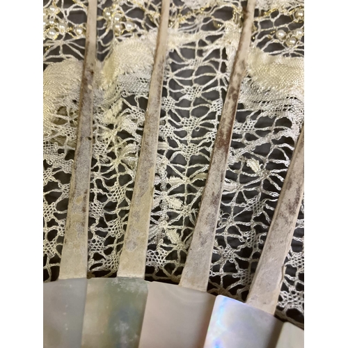 66 - Ann Collier: a more traditional lace design by Ann, worked in Bedfordshire Maltese bobbin lace, feat... 