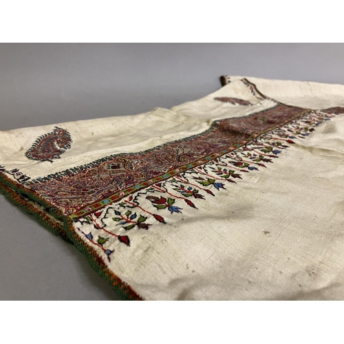 168 - Indo-Persian textiles: a selection of good embroidered textiles from the 9th century and possibly ea... 