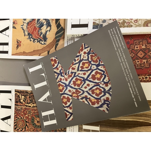 157 - Hali , the magazine for Carpet, Textile and Islamic Art: Fifteen back copies, as follows; issue 36, ... 