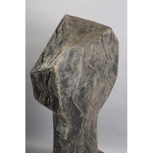 9 - ARR Helen Sinclair (b 1954), Bronze Head, garden sculpture, VII/XII, monogram to base, 57cm x 103cm ... 