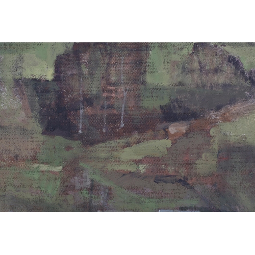 27 - ARR Peter BEESON (b 1956),  Howesyke, Bishopdale, oil on canvas, initialled to lower left, titled an... 