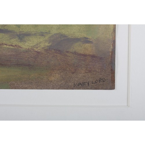 24 - ARR Mary Ann Lord (b 1931), Open View, mixed media, signed to lower right, title to label verso and ... 