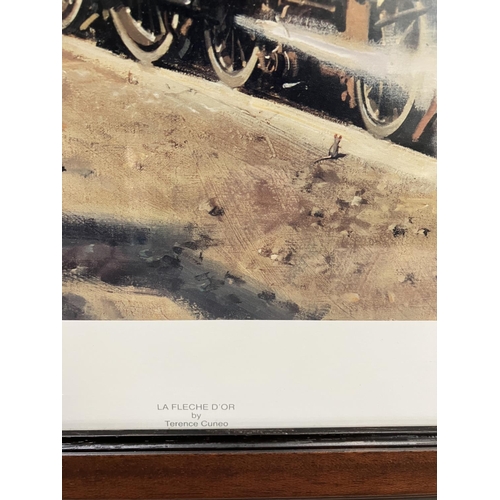 219 - By and after Terence Cuneo, colour print, limited edition 196/850, numbered and signed in pencil to ... 