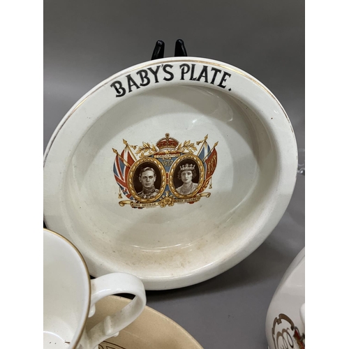 96 - A quantity of royal commemorative ware including items for Edward VII, Edward VIII, George VI, Queen... 