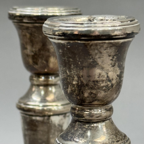 207 - An early 20th century Continental 935 silver cup, tapered scales scroll taped handle, foliate engrav... 