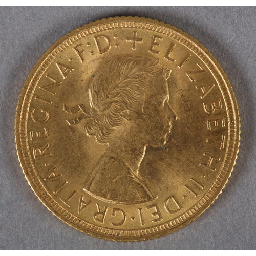 410 - A QUEEN ELIZABETH II 1963 SOVEREIGN