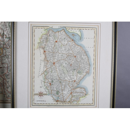 200 - J. CARY MAP OF HARTFORDSHIRE (HERTFORDSHIRE) PUB BY JOHN STOCKDALE circa 1805, engraved and hand tin... 