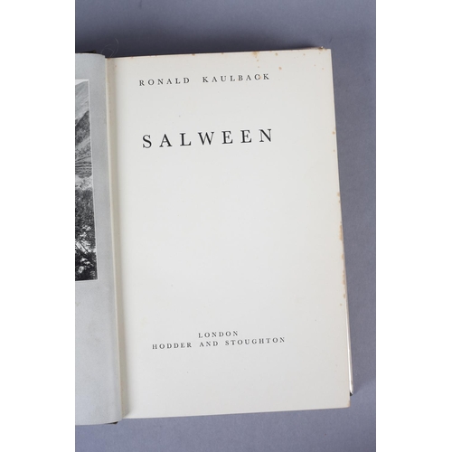 184 - KINGDON-WARD, F - RETURN TO THE IRRAWADDY, 1st ed. 1956, pub. Andrew Melrose, London, black and whit... 