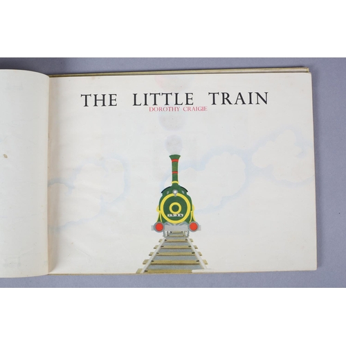 188 - GREENE, GRAHAM - THE LITTLE TRAIN, 1st ed., col. illus. by Dorothy Craigie. pictorial endpapers, yel... 