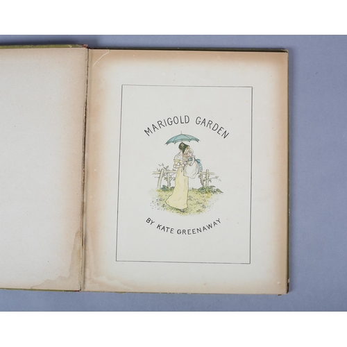 189 - GREENAWAY, KATE - MARIGOLD GARDEN, printed in colours by Edmund Evans, pub. Geo. Routledge & Sons, L... 