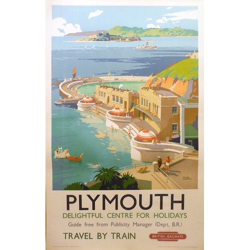 151 - FRANK SHERWIN, PLYMOUTH, original poster printed for BR (WR) by Jordison & Co Ltd., Double Royal, 25...