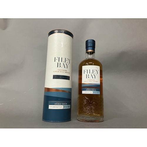 11 - SPIRIT  OF YORKSHIRE FILEY BAY YORKSHIRE SINGLE MALT WHISKY 2 BOTTLES                          'CLAS... 