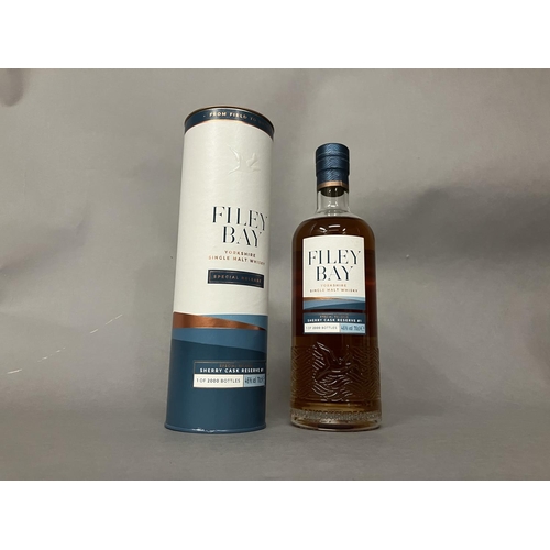 11 - SPIRIT  OF YORKSHIRE FILEY BAY YORKSHIRE SINGLE MALT WHISKY 2 BOTTLES                          'CLAS... 