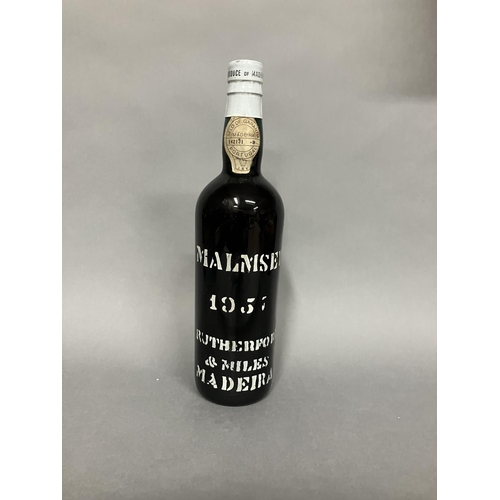 49 - RUTHERFORD & MILES MALMSEY 1954 1 Bottle  75cl.: mid neck Stencil 