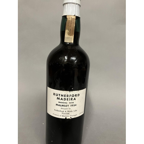 49 - RUTHERFORD & MILES MALMSEY 1954 1 Bottle  75cl.: mid neck Stencil 