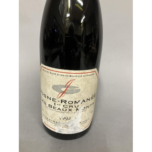 61 - DOMAINE JEAN GRIVOT Vosne Romanee 1erCru Beaux Monts 1994 1 Bottle 75cl 13% Level 1cm below cork (Re... 