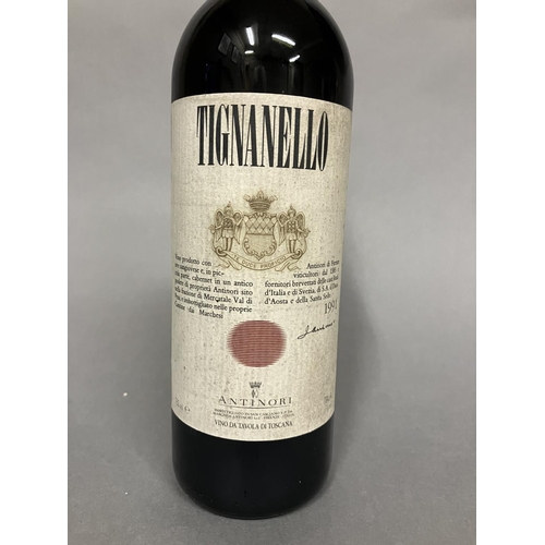 62 - MARCHESI ANTINORI TIGNANELLO 1991 Toscana IGT. 1 Bottle 75cl 13%, Level: Top shoulder. One of the or... 