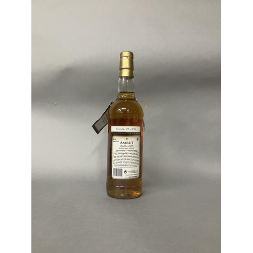 9 - AMRUT DISTILLERIES LTD.                                                              2 BOTTLES SINGL... 