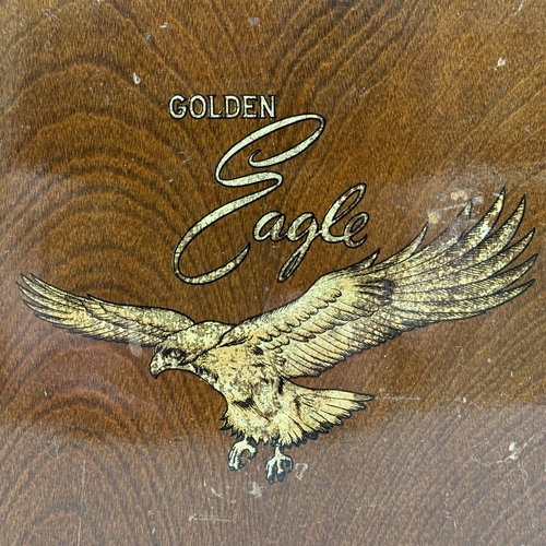 115 - A set of table top advertising tobacco drawers, having Golden Eagle branding to each side, comprised... 