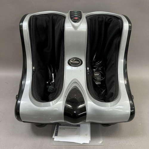 158 - A Puremate Foot and Calf massager with lead and instructions