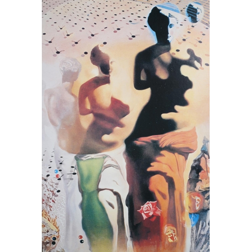 69 - Salvador Dali - The Hallucinogenic Toreador 1968, colour print poster, 128cm x 29cm