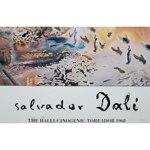 69 - Salvador Dali - The Hallucinogenic Toreador 1968, colour print poster, 128cm x 29cm