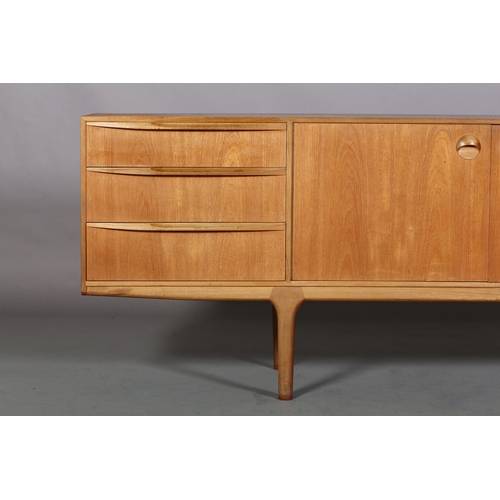 2 - An A H McIntosh of Kirkcaldy, a Dunvegan teak dining suite 1960s, comprising sideboard having a two ... 