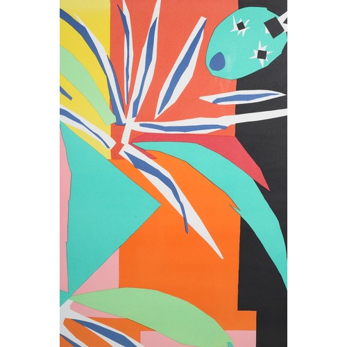 309 - After Matisse, colour lithograph poster,  printed in 1984 by Nouvelles Images, Spadem, 120cm x 78cm