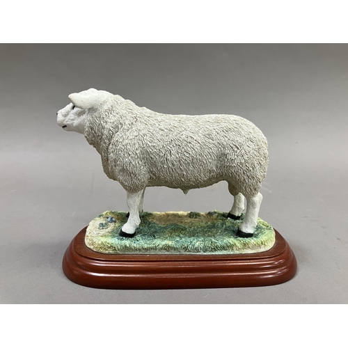 39 - Border Fine Art Texel Ram A0736, 12.5cm high