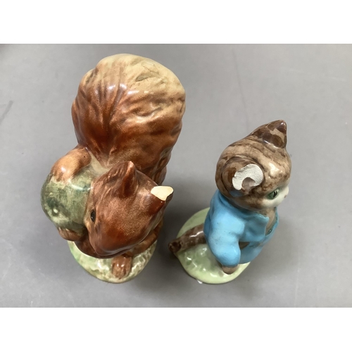 27 - A Beswick Beatrix Potter figure group 'Kep and Jemima' noP4091, 1184 from a limited edition of 2000,... 