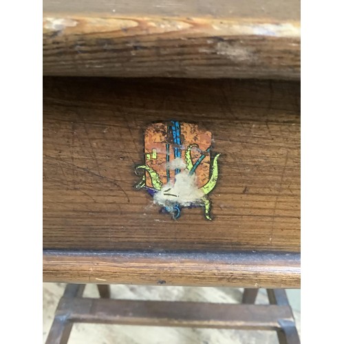 170 - A child's vintage school desk